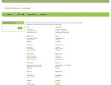 Tablet Screenshot of generaldirectorylistings.org